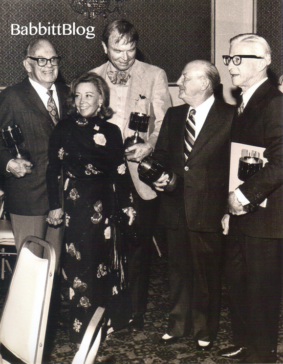 1974_Art Babbitt June Foray, Tex Avery Chuck Jones Friz Freling AnnieAwards