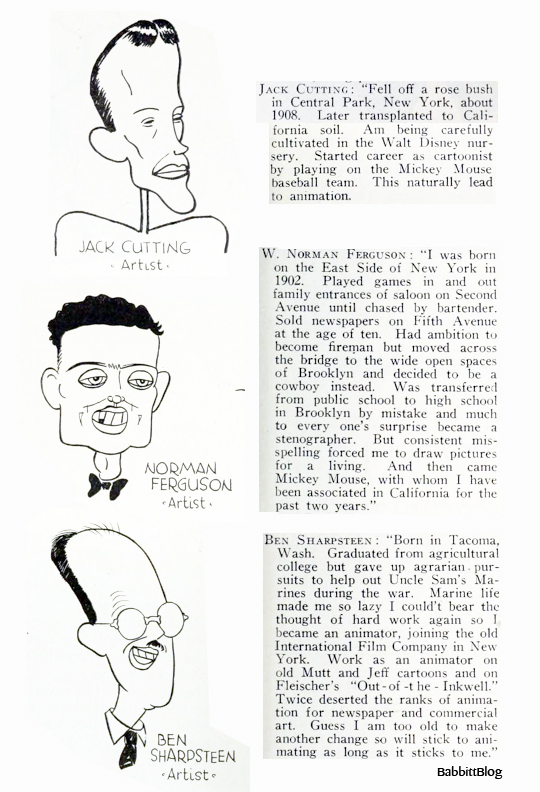 Cutting Fergie Sharpsteen