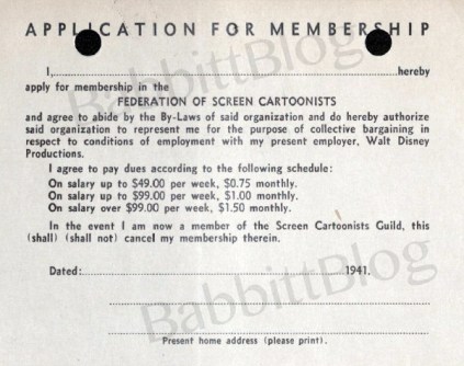 Federation Membership card 1941