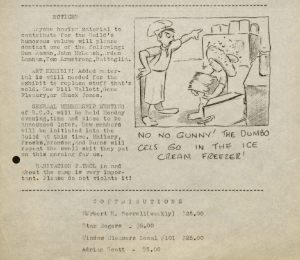 Disney Strikers handbill,  6/27/41